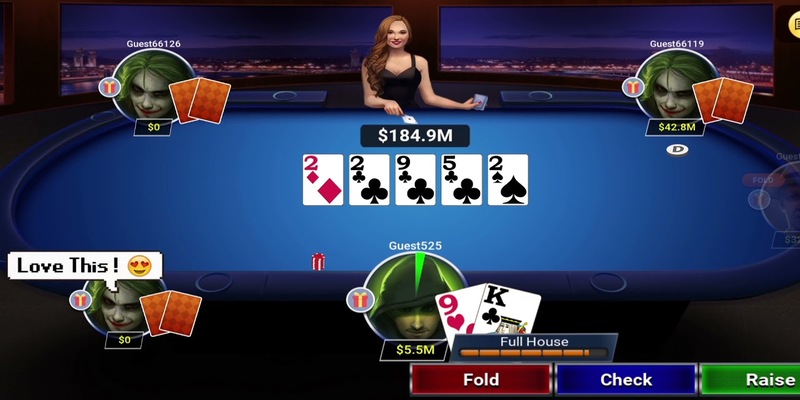 Chơi Poker tại thương hiệu có đa dạng phòng chơi và mức cược khác nhau